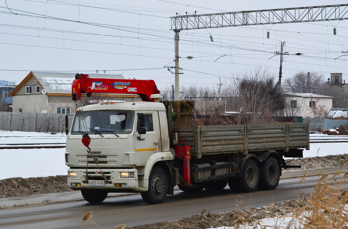 Волгоградская область, № М 222 УВ 34 — КамАЗ-53213