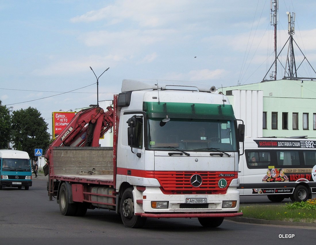 Минская область, № АН 2888-5 — Mercedes-Benz Actros ('1997)