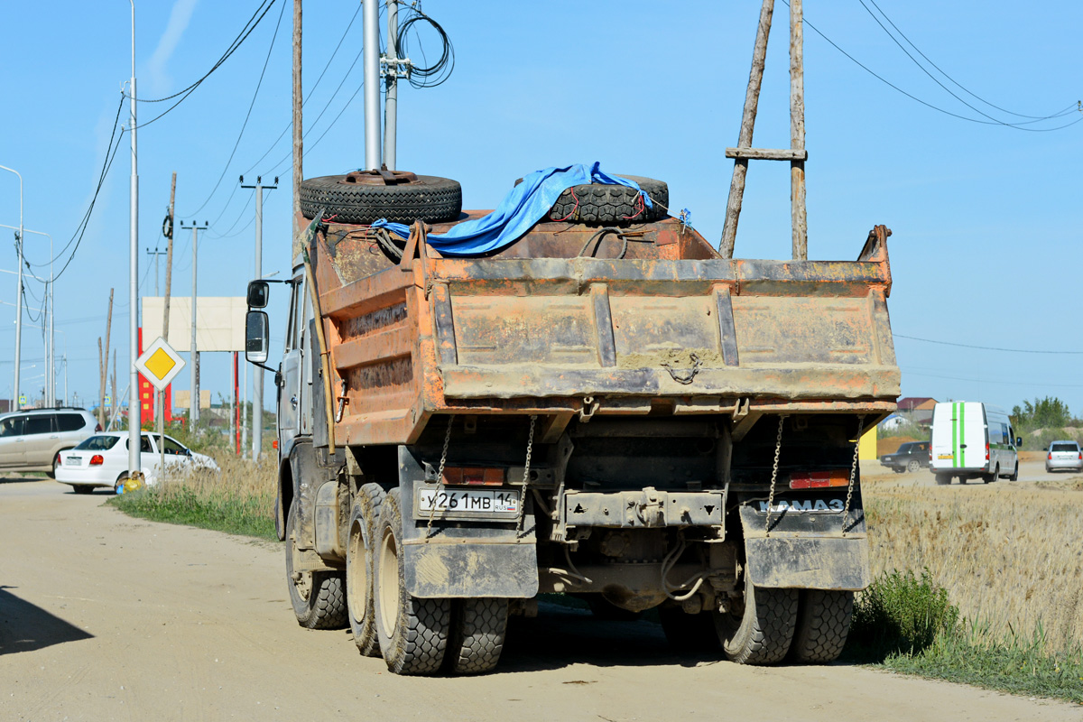 Саха (Якутия), № У 261 МВ 14 — КамАЗ-55111-02 [55111C]