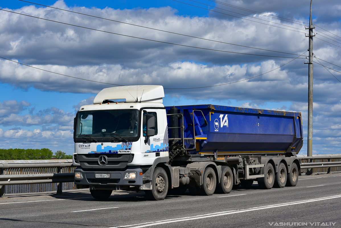 Архангельская область, № М 498 ЕР 29 — Mercedes-Benz Actros ('2009) 2641