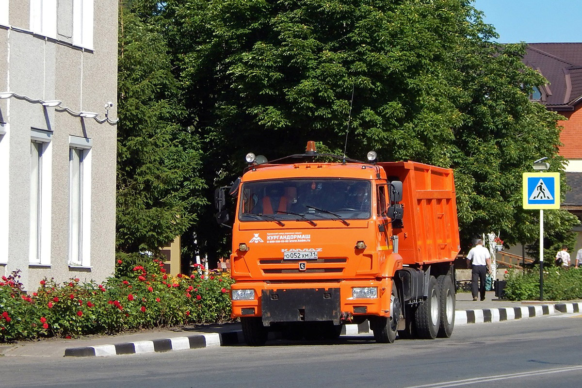 Белгородская область, № О 052 ХМ 31 — КамАЗ-65115-42