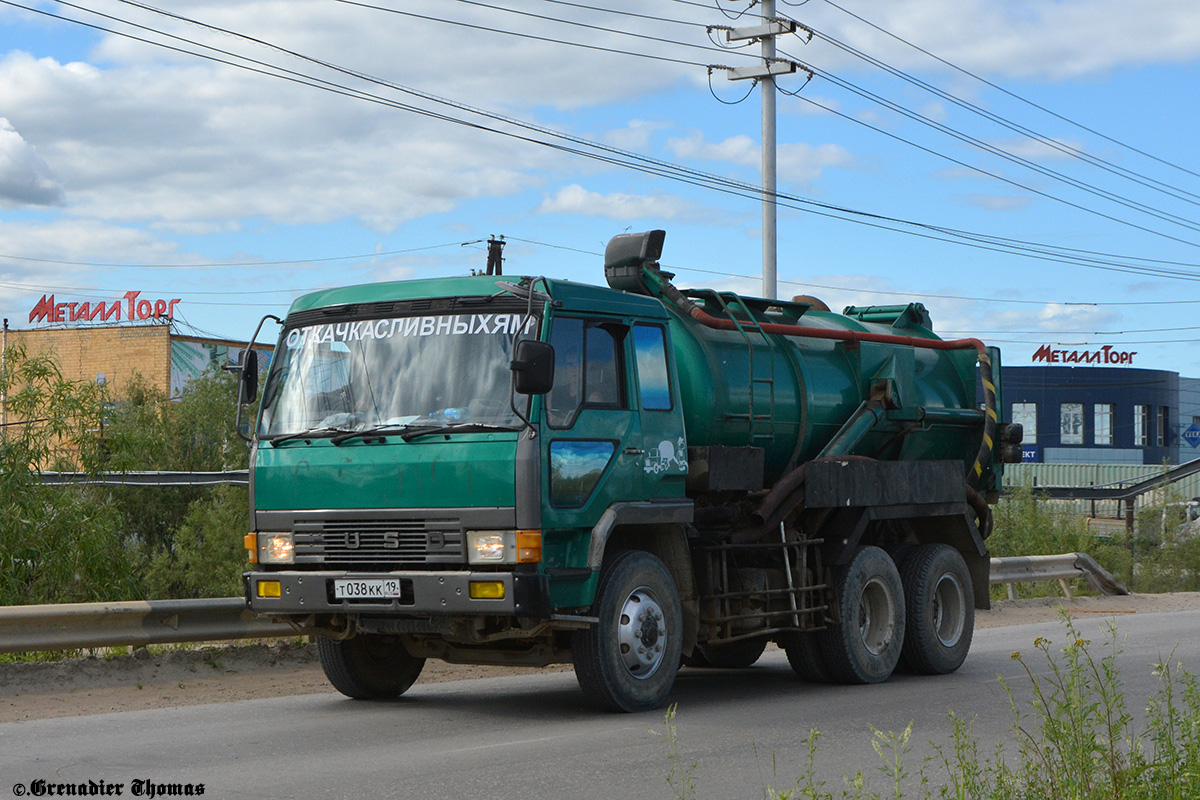 Саха (Якутия), № Т 038 КК 19 — Mitsubishi Fuso Fighter