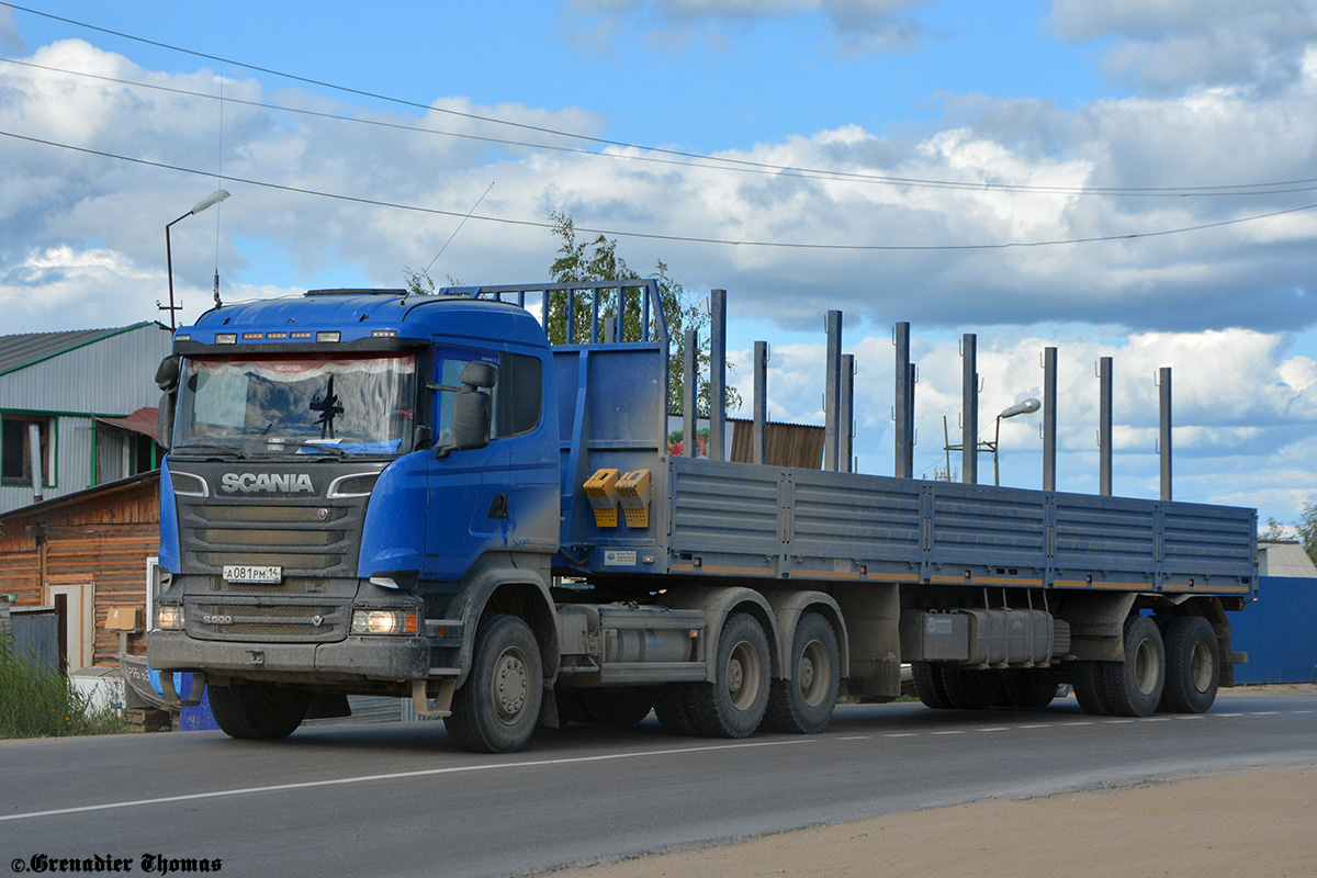 Саха (Якутия), № А 081 РМ 14 — Scania ('2013) R500