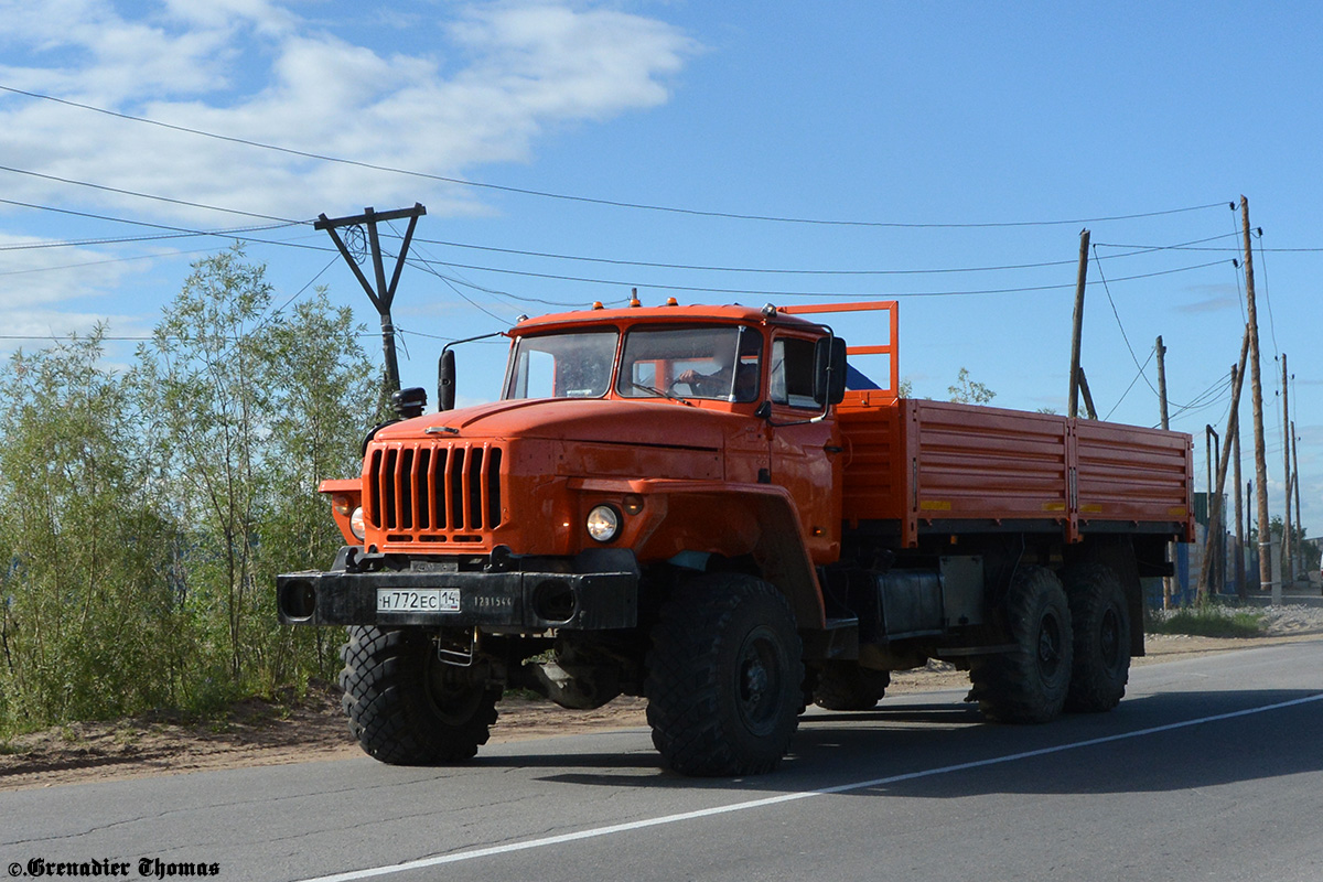 Саха (Якутия), № Н 772 ЕС 14 — Урал-4320-30