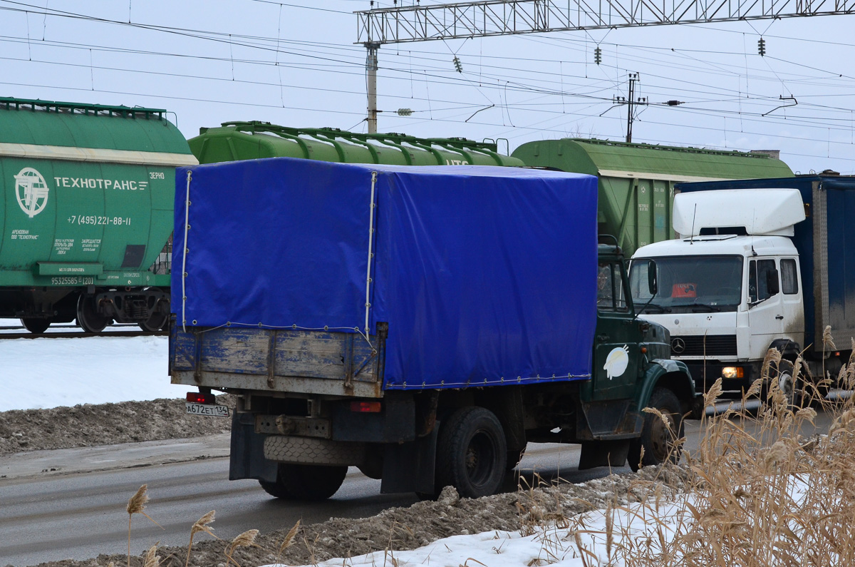 Волгоградская область, № А 672 ЕТ 134 — ЗИЛ-433362