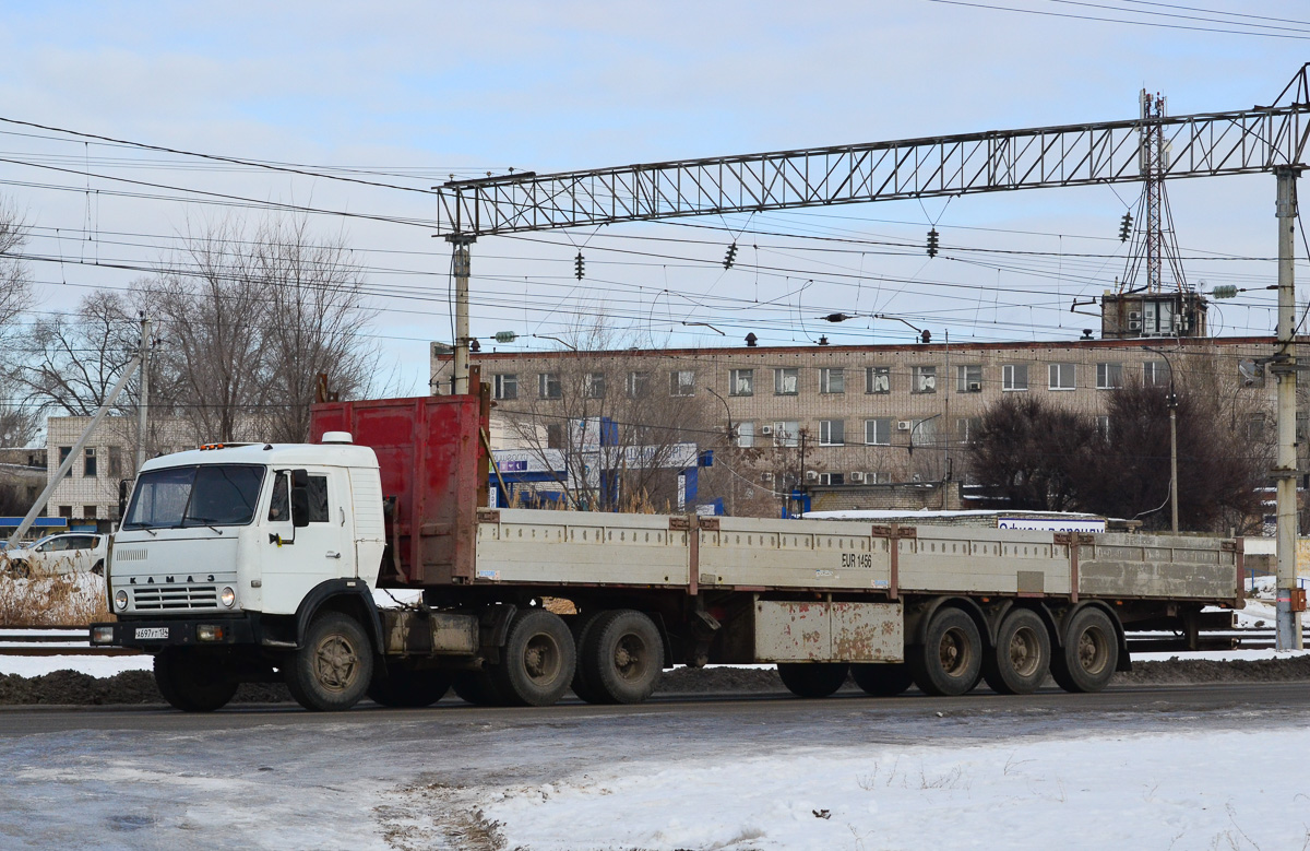 Волгоградская область, № А 697 УТ 134 — КамАЗ-54112