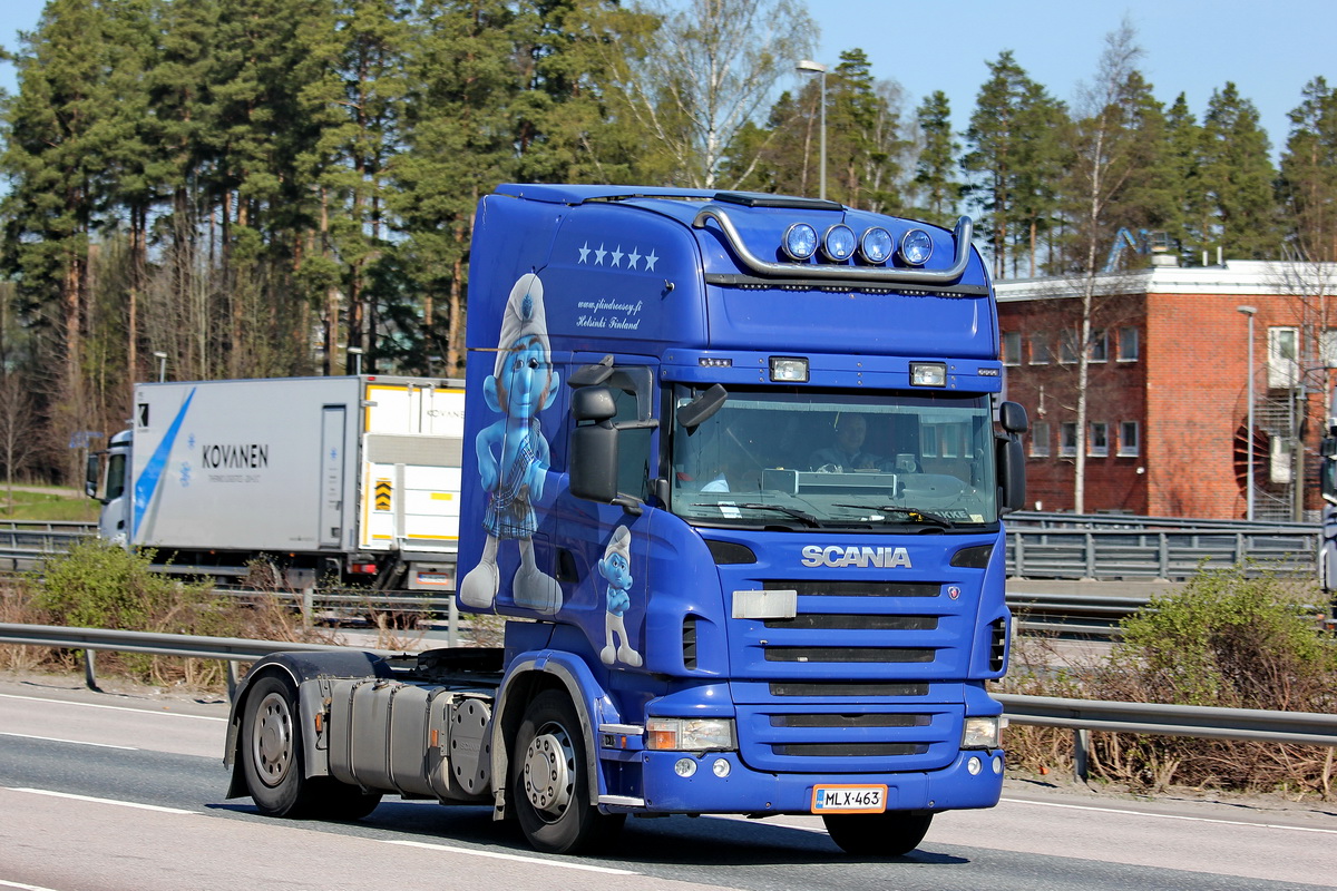 Финляндия, № MLX-463 — Scania ('2004, общая модель)