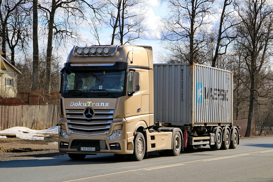 Гродненская область, № АК 5000-4 — Mercedes-Benz Actros ('2011) 1851