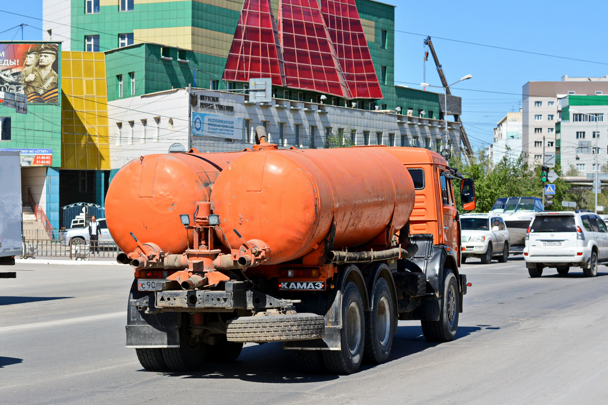 Саха (Якутия), № С 906 ВХ 14 — КамАЗ-53215 (общая модель)