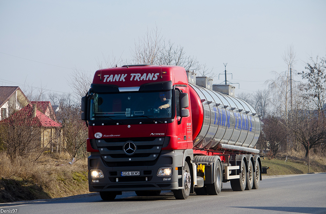 Польша, № GDA 8KM5 — Mercedes-Benz Actros ('2009) 1844