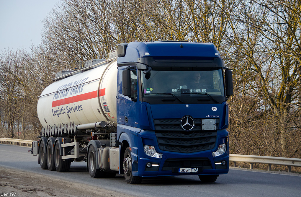 Польша, № GKS 1FY8 — Mercedes-Benz Actros ('2011) 1845