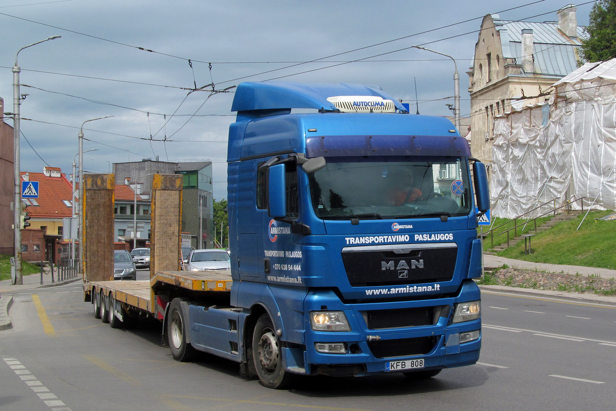 Литва, № KFB 808 — MAN TGX ('2007) (общая модель)