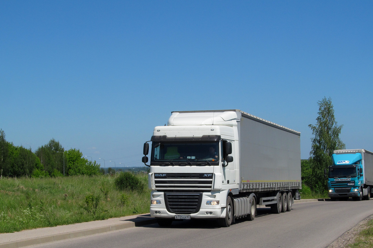 Смоленская область, № К 724 НХ 67 — DAF XF105 FT