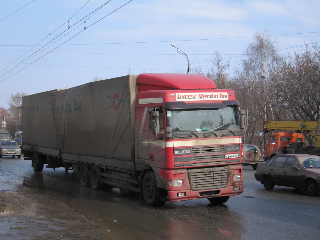 Удмуртия, № Е 248 ХК 18 — DAF XF95 FAR