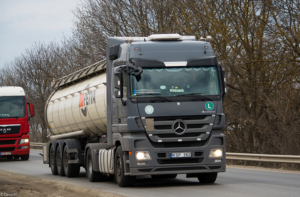 Литва, № KSP 362 — Mercedes-Benz Actros ('2009) 1841