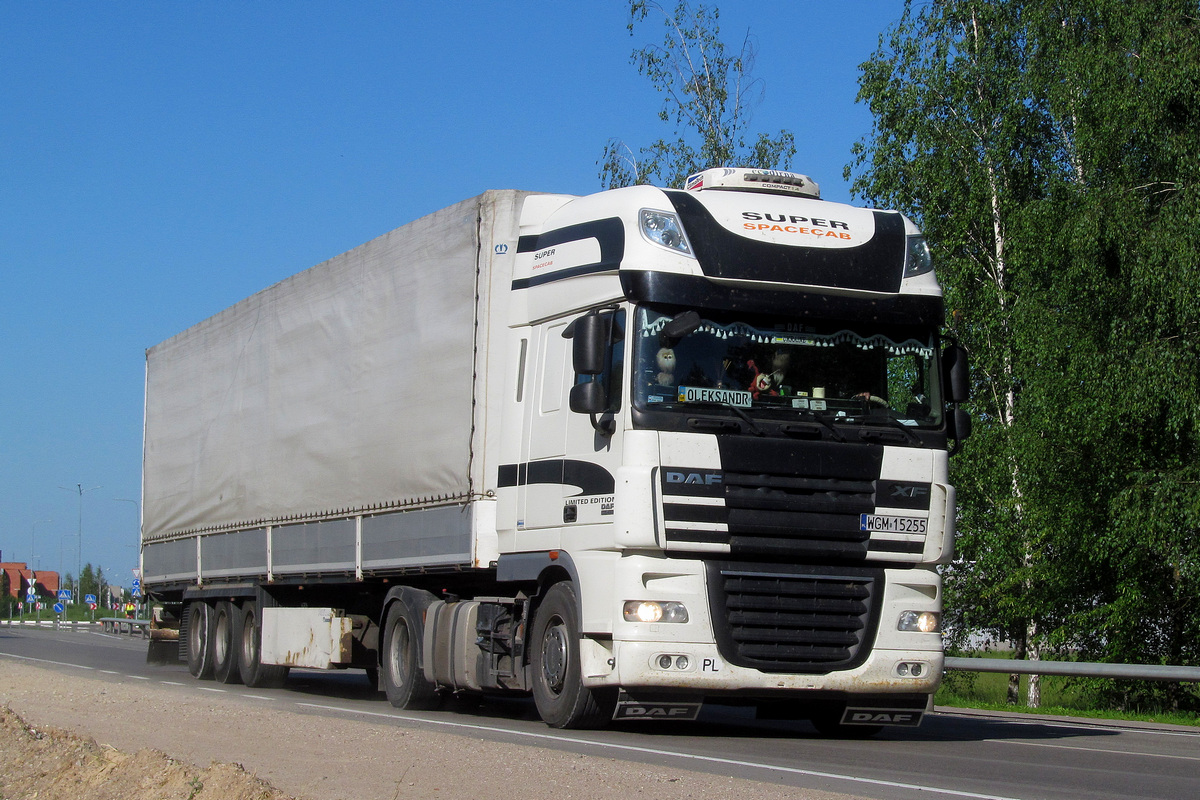 Польша, № WGM 15255 — DAF XF105 FT