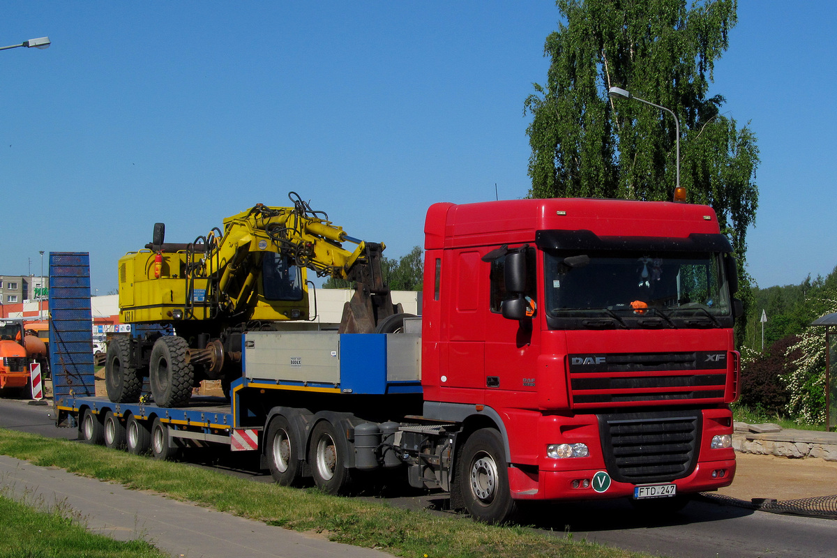 Литва, № FTD 247 — DAF XF105 FTT