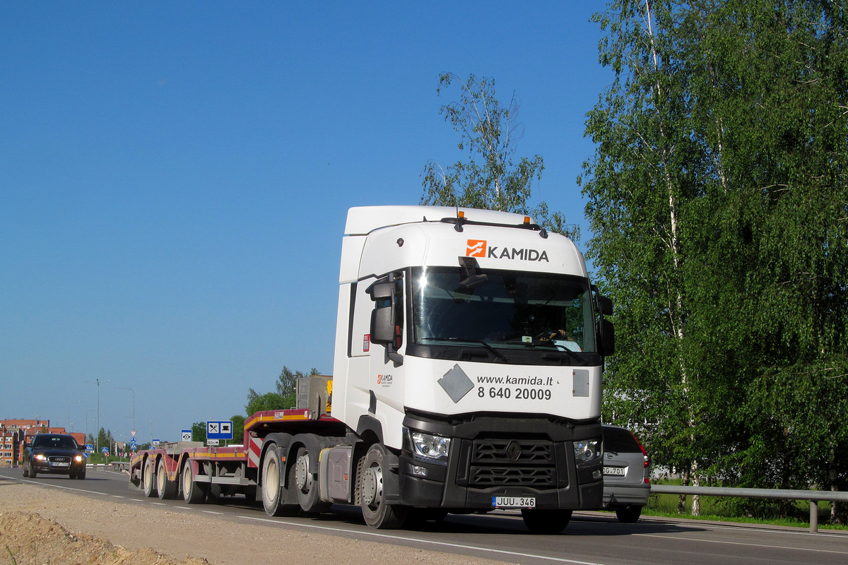 Литва, № JUU 346 — Renault T-Series ('2013)