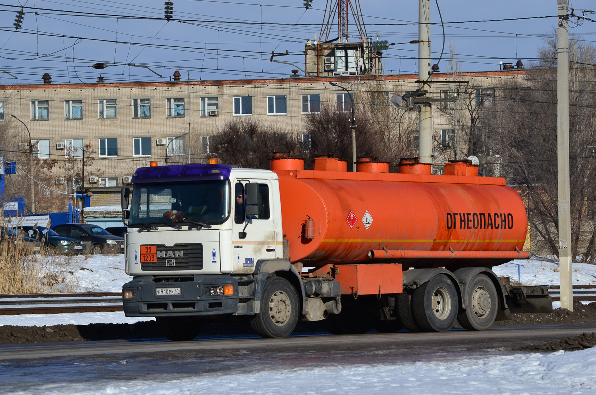 Белгородская область, № Н 910 РК 31 — MAN F90 (общая модель)