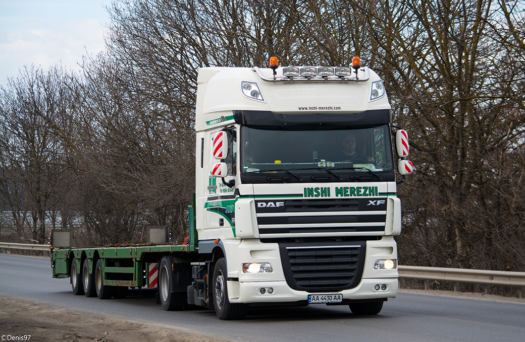 Киев, № АА 4430 АА — DAF XF105 FT