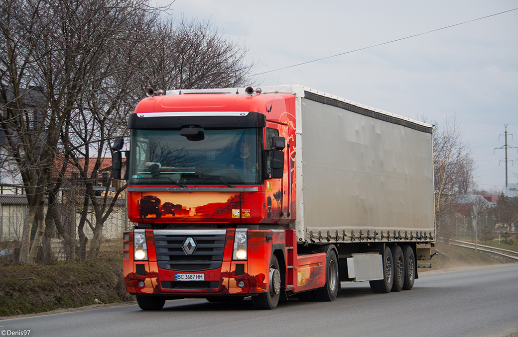 Львовская область, № ВС 3687 НМ — Renault Magnum ('2008)