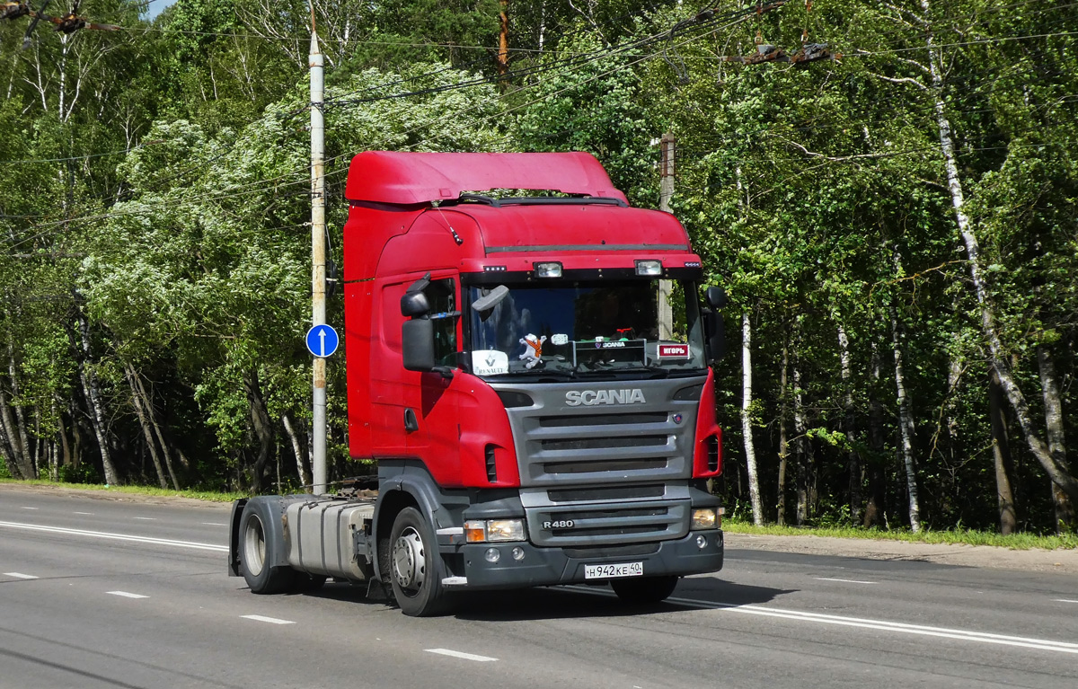 Калужская область, № Н 942 КЕ 40 — Scania ('2004) R480