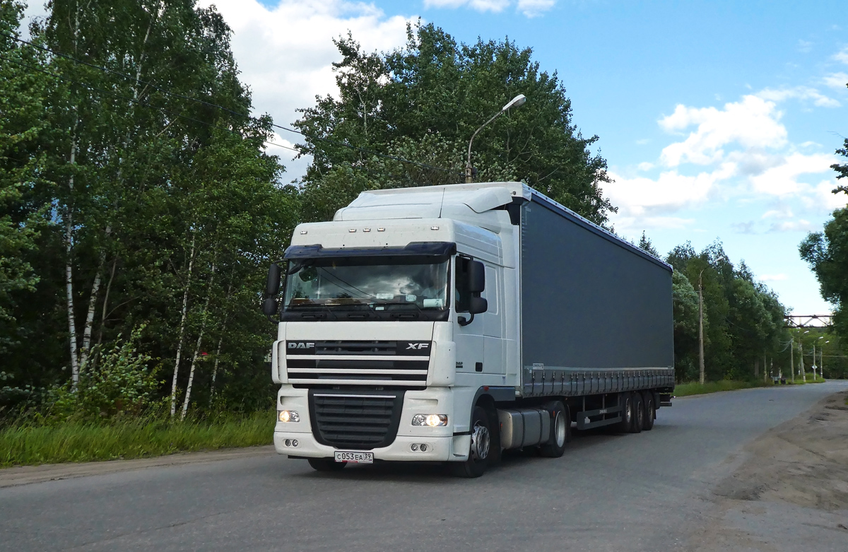 Калининградская область, № С 053 ЕА 39 — DAF XF105 FT