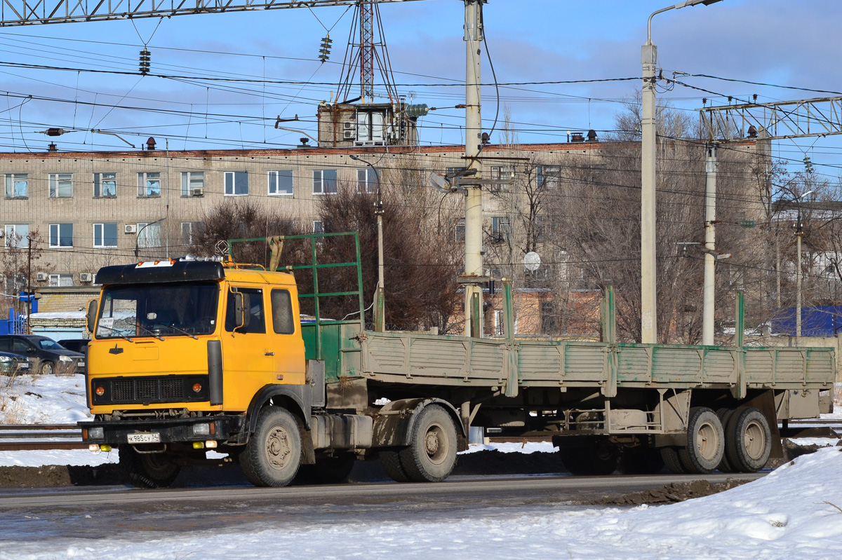 Волгоградская область, № К 985 СУ 34 — МАЗ-54323