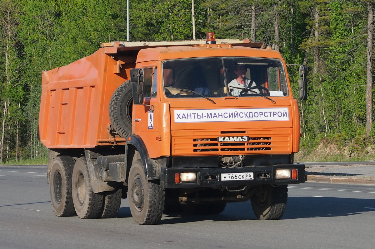 Ханты-Мансийский автоном.округ, № Р 766 ОК 86 — КамАЗ-65115 [651150]