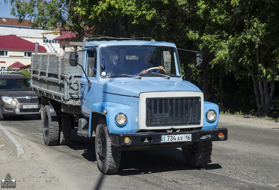 Восточно-Казахстанская область, № 734 AX 16 — ГАЗ-3307