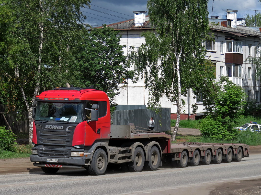 Санкт-Петербург, № О 009 ХХ 178 — Scania ('2013) R620