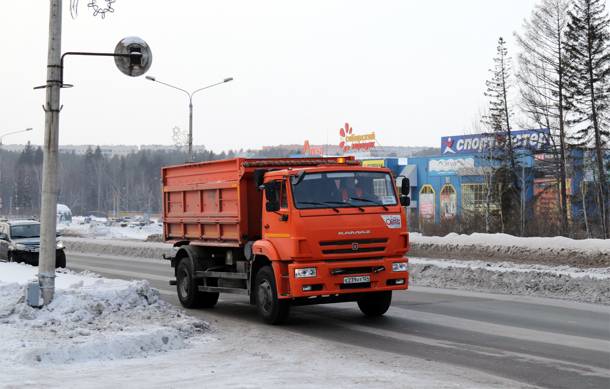 Красноярский край, № Е 239 НТ 124 — КамАЗ-53605-L4