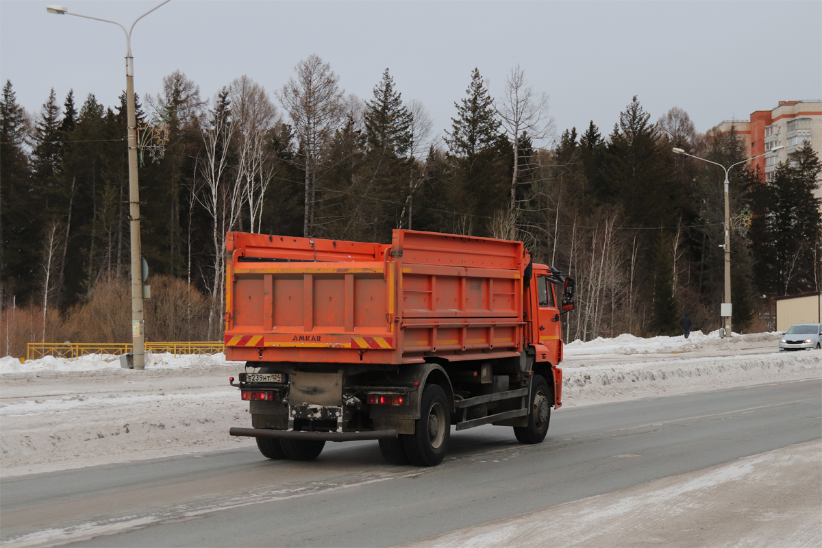 Красноярский край, № Е 239 НТ 124 — КамАЗ-53605-L4