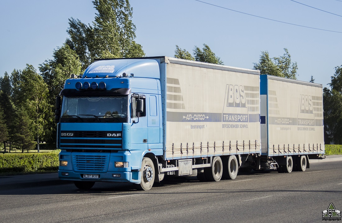 Алматы, № A 381 WOO — DAF 95XF FAS