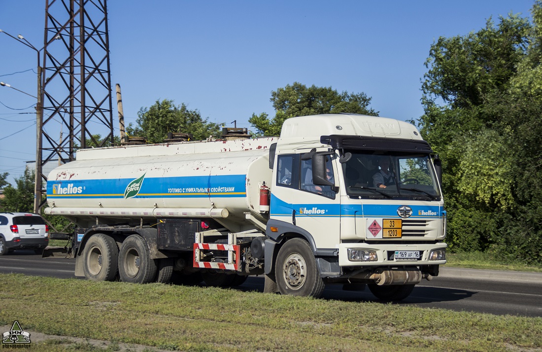 Восточно-Казахстанская область, № 169 AF 16 — FAW J5 (общая модель)