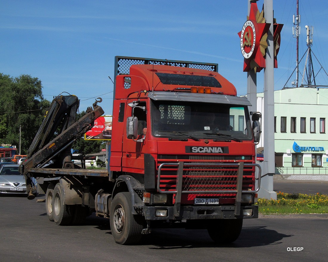 Витебская область, № 2ВО Т 1491 — Scania (II) (общая модель)