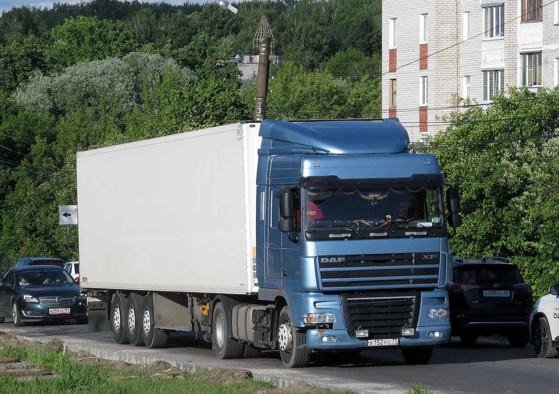 Москва, № Х 152 РО 77 — DAF XF105 FT