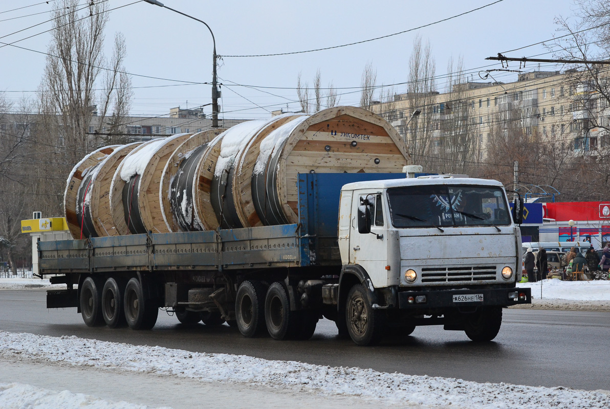 Волгоградская область, № А 626 НЕ 134 — КамАЗ-54112