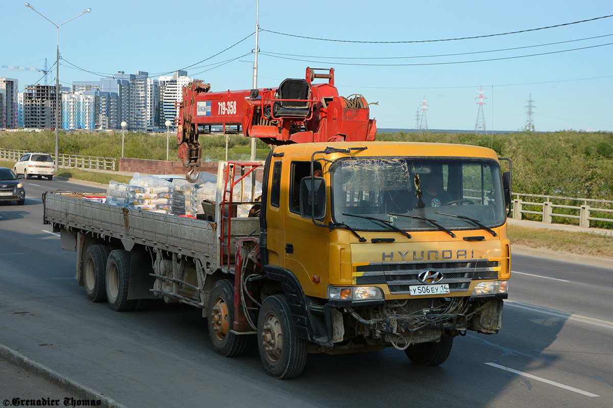 Саха (Якутия), № У 506 ЕУ 14 — Hyundai Super Truck (общая модель)