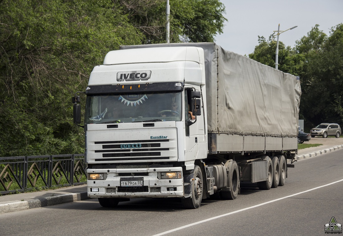 Омская область, № Т 679 ОА 55 — IVECO EuroStar