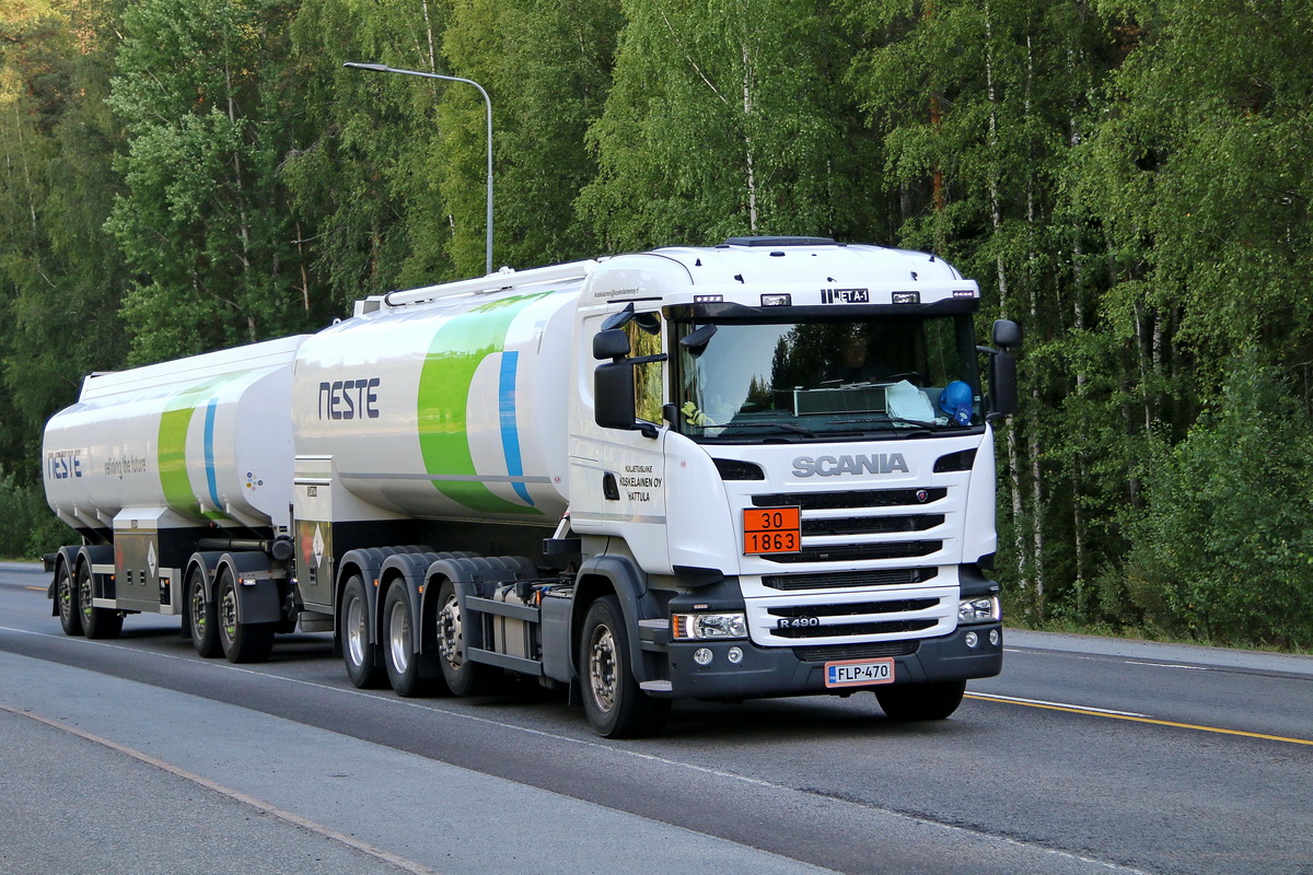 Финляндия, № FLP-470 — Scania ('2013) R490