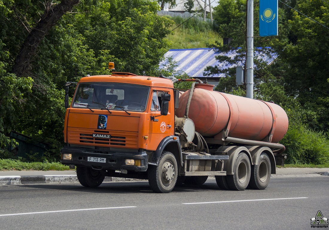 Восточно-Казахстанская область, № F 713 PM — КамАЗ-65115 (общая модель)