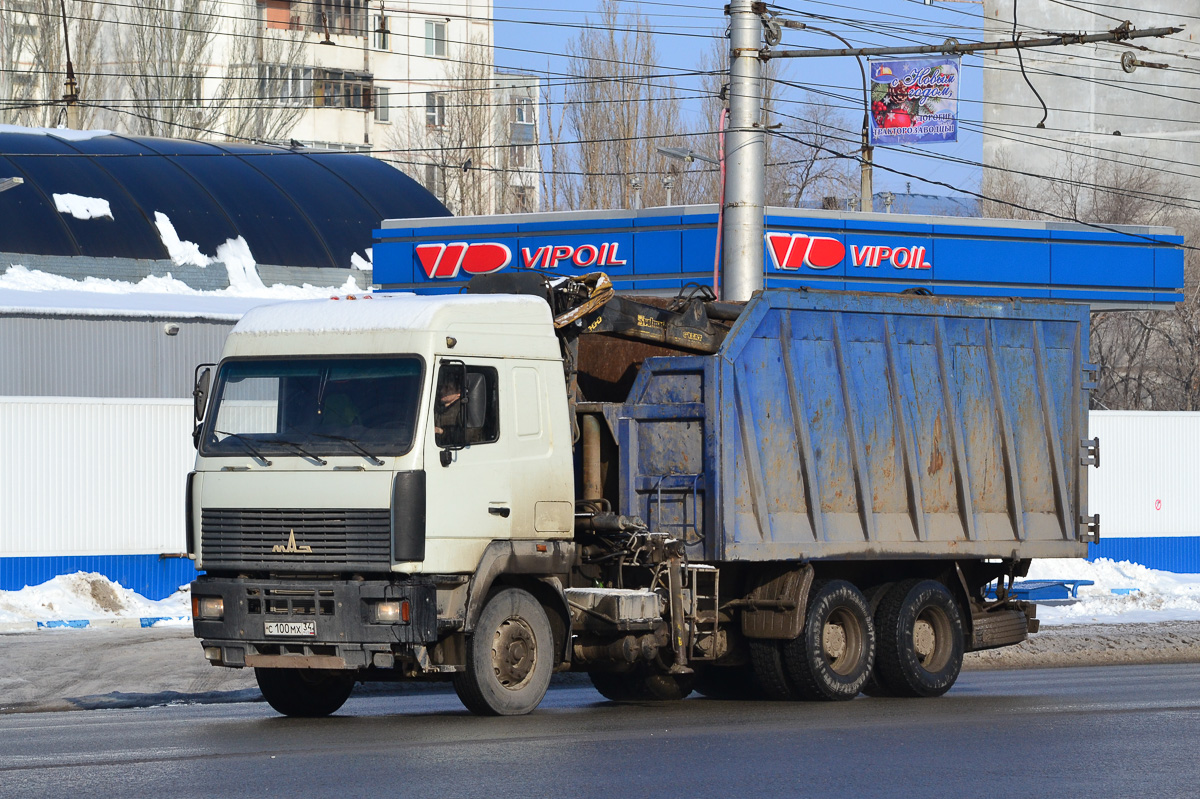 Волгоградская область, № С 100 МХ 34 — МАЗ-6312A8