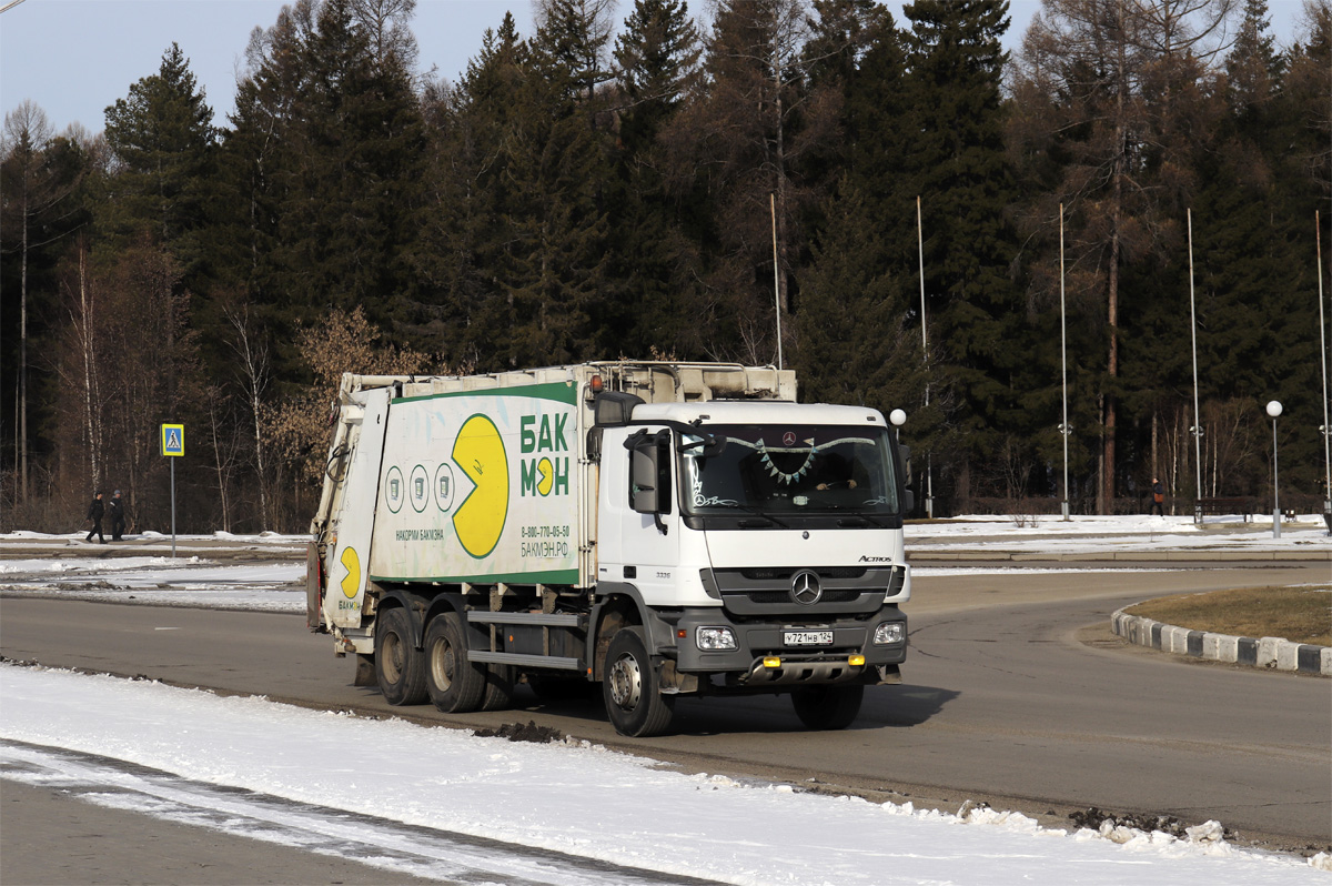 Красноярский край, № У 721 НВ 124 — Mercedes-Benz Actros '09 3336 [Z9M]