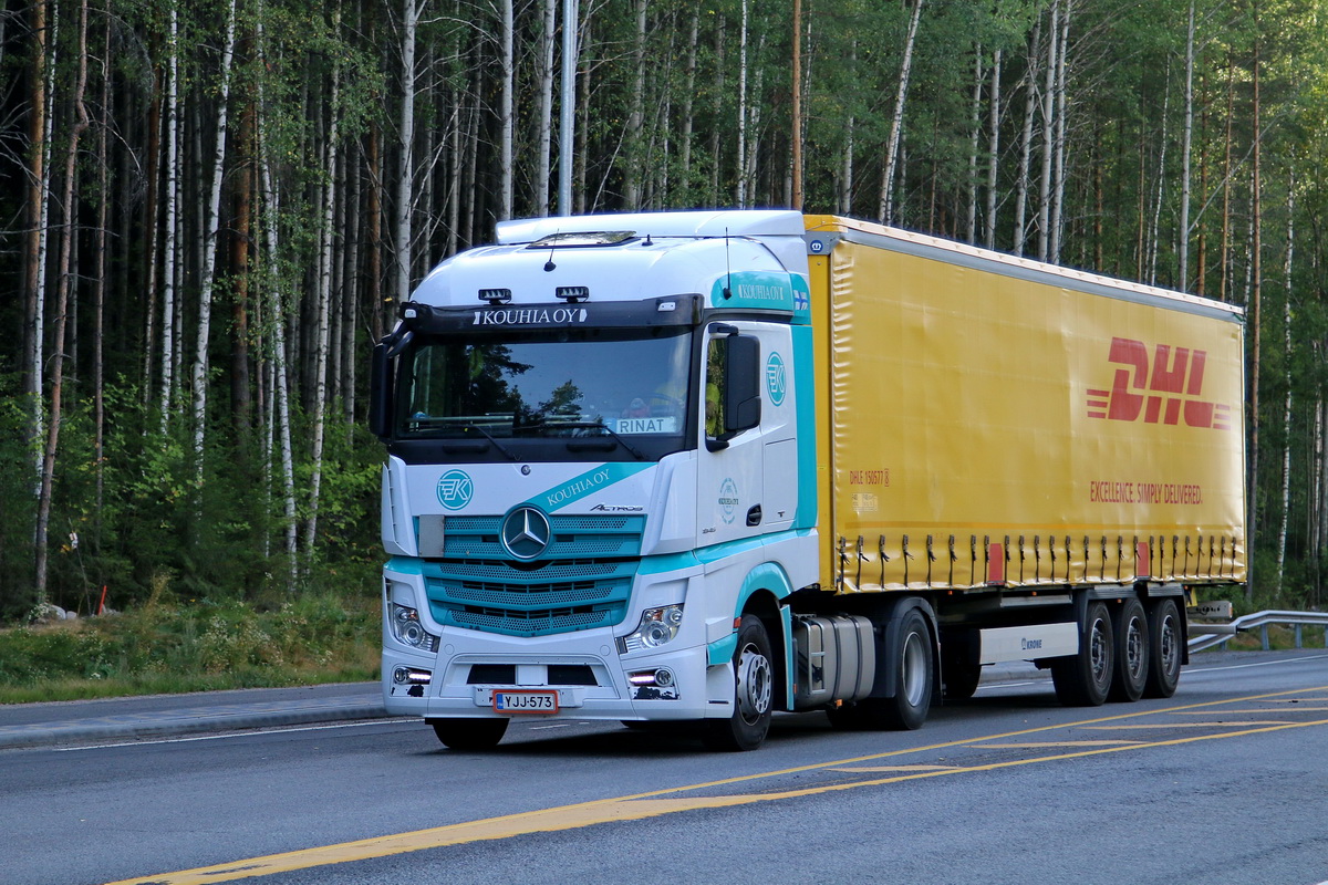 Финляндия, № YJJ-573 — Mercedes-Benz Actros ('2011) 1845