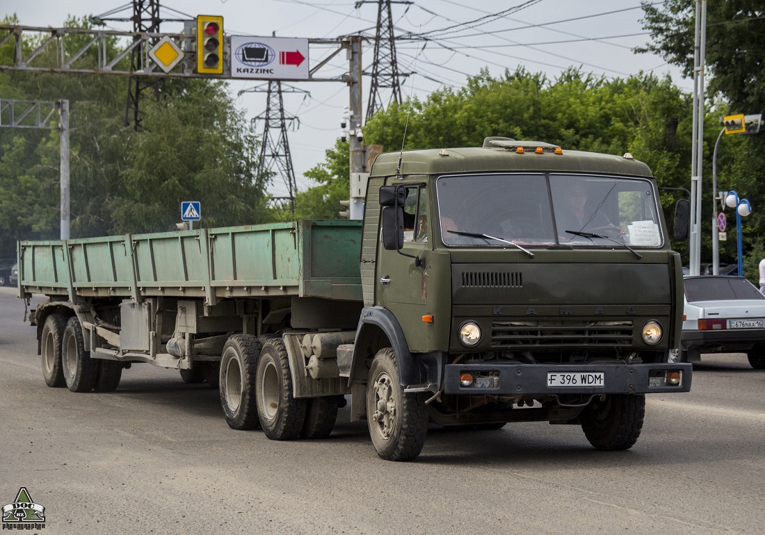 Восточно-Казахстанская область, № F 396 WDM — КамАЗ-5410