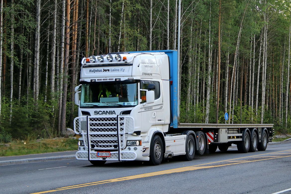 Финляндия, № VZF-703 — Scania ('2013) R520