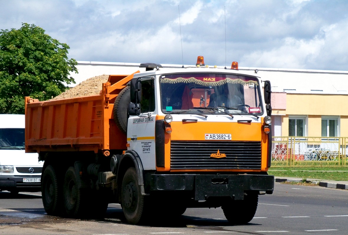 Могилёвская область, № АВ 3682-6 — МАЗ-5516 (общая модель)