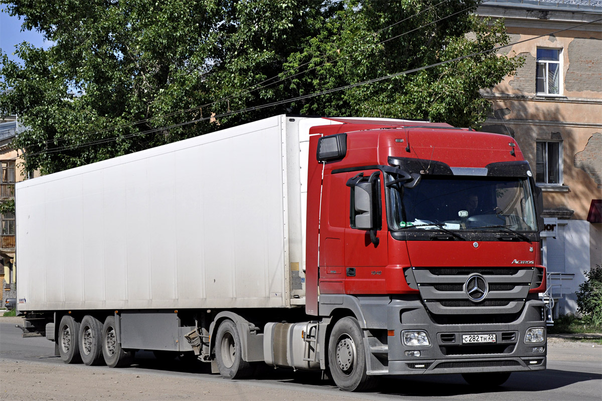 Алтайский край, № С 282 ТН 22 — Mercedes-Benz Actros ('2009) 1848