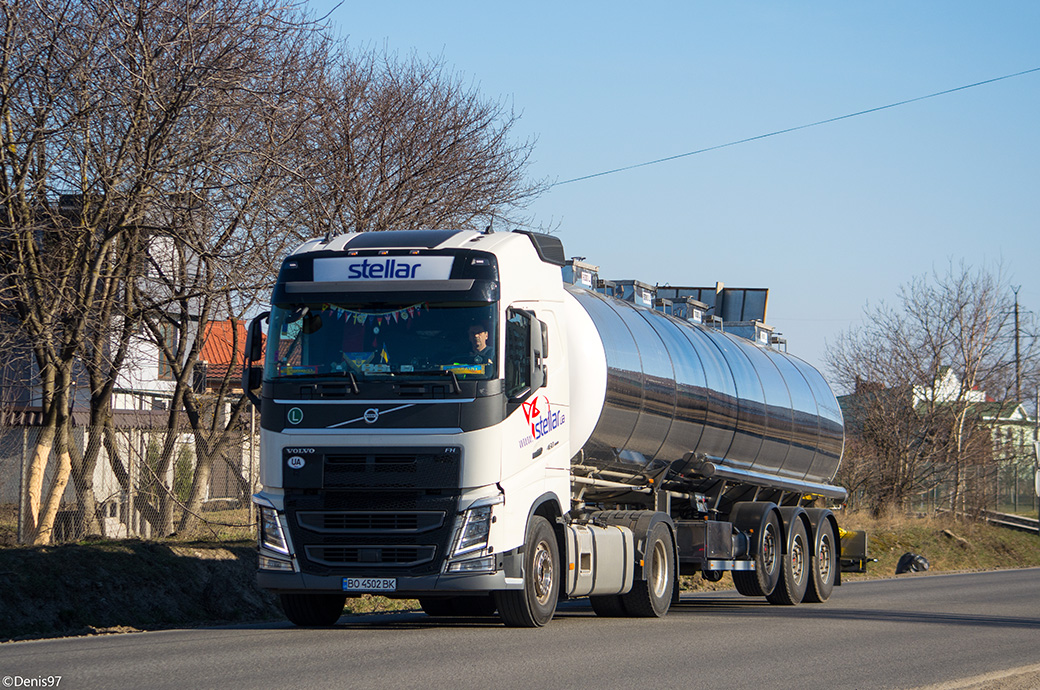 Тернопольская область, № ВО 4502 ВК — Volvo ('2012) FH.460